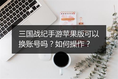 三国战纪手游苹果版可以换账号吗？如何操作？