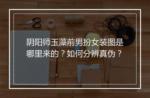阴阳师玉藻前男扮女装图是哪里来的?如何分辨真伪?