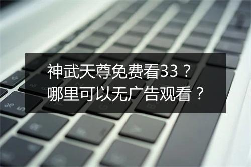 神武天尊免费看33?哪里可以无广告观看?
