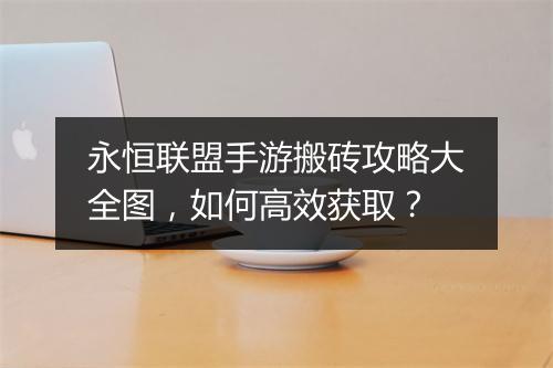 永恒联盟手游搬砖攻略大全图,如何高效获取?