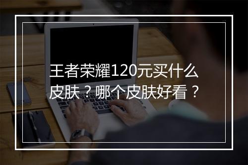 王者荣耀120元买什么皮肤？哪个皮肤好看？