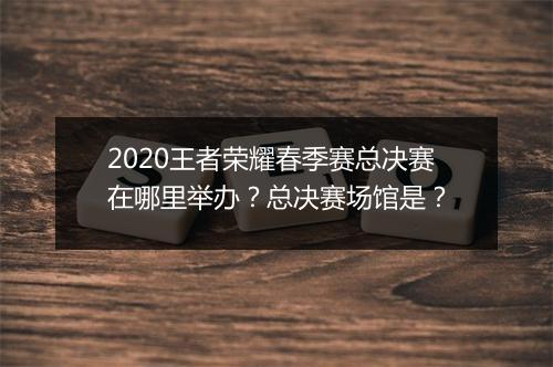 2020王者荣耀春季赛总决赛在哪里举办?总决赛场馆是?