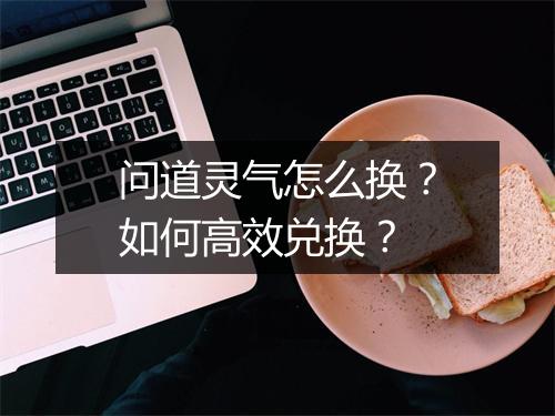问道灵气怎么换?如何高效兑换?