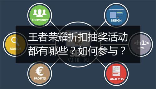 王者荣耀折扣抽奖活动都有哪些?如何参与?