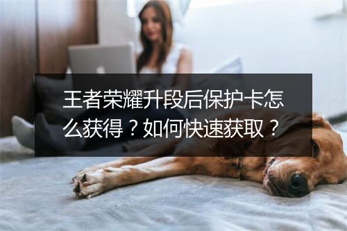 王者荣耀升段后保护卡怎么获得？如何快速获取？