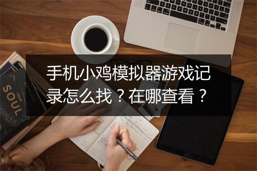 手机小鸡模拟器游戏记录怎么找?在哪查看?