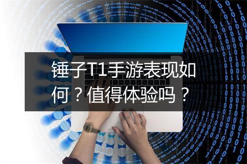 锤子T1手游表现如何？值得体验吗？