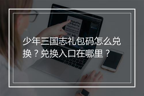 少年三国志礼包码怎么兑换？兑换入口在哪里？