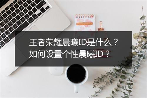王者荣耀晨曦ID是什么？如何设置个性晨曦ID？