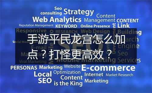 手游平民龙宫怎么加点?打怪更高效?