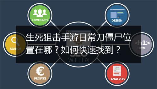 生死狙击手游日常刀僵尸位置在哪?如何快速找到?