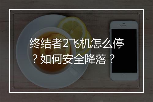 终结者2飞机怎么停?如何安全降落?