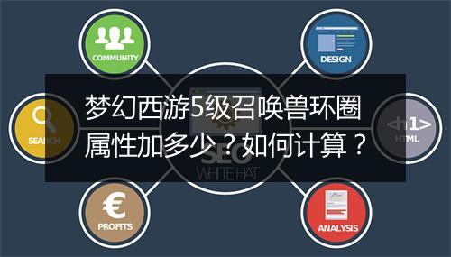 梦幻西游5级召唤兽环圈属性加多少?如何计算?