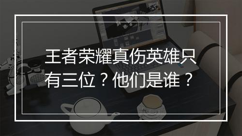 王者荣耀真伤英雄只有三位？他们是谁？