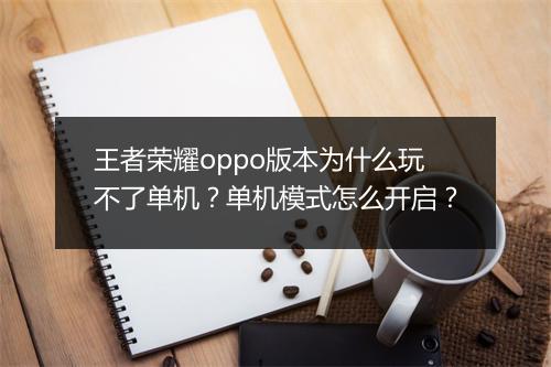 王者荣耀oppo版本为什么玩不了单机？单机模式怎么开启？