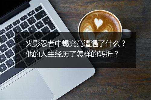 火影忍者中蝎究竟遭遇了什么？他的人生经历了怎样的转折？