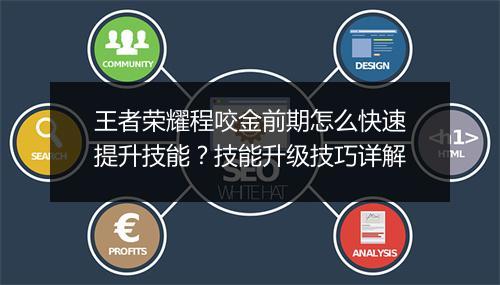 王者荣耀程咬金前期怎么快速提升技能?技能升级技巧详解