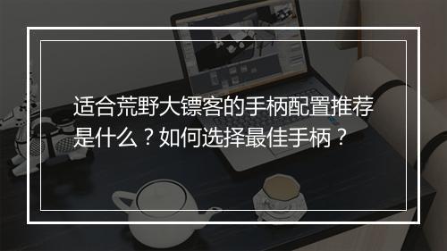 适合荒野大镖客的手柄配置推荐是什么？如何选择最佳手柄？