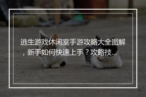 逃生游戏休闲室手游攻略大全图解,新手如何快速上手?攻略技巧分享!