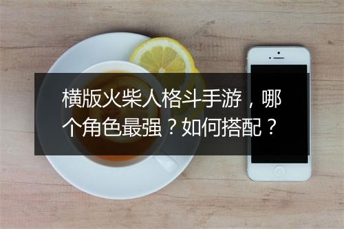 横版火柴人格斗手游，哪个角色最强？如何搭配？