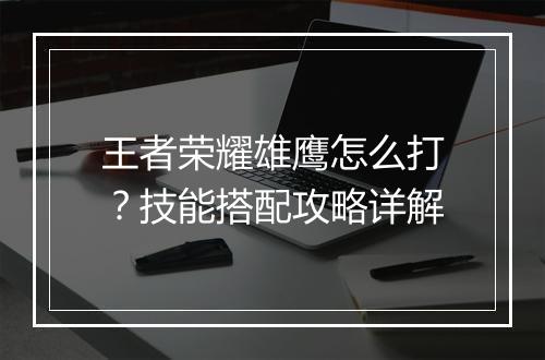 王者荣耀雄鹰怎么打?技能搭配攻略详解