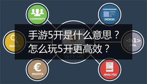 手游5开是什么意思?怎么玩5开更高效?