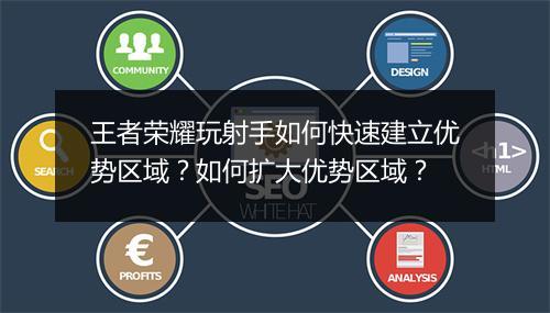 王者荣耀玩射手如何快速建立优势区域?如何扩大优势区域?
