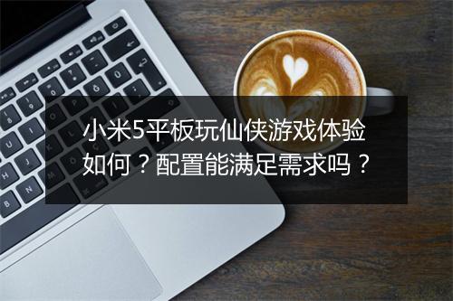 小米5平板玩仙侠游戏体验如何?配置能满足需求吗?