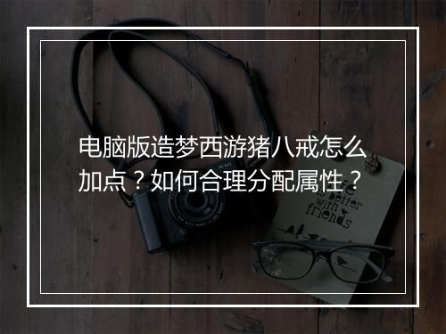 电脑版造梦西游猪八戒怎么加点？如何合理分配属性？