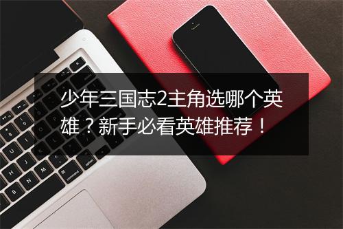 少年三国志2主角选哪个英雄？新手必看英雄推荐！
