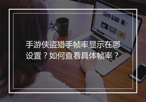 手游侠盗猎手帧率显示在哪设置？如何查看具体帧率？