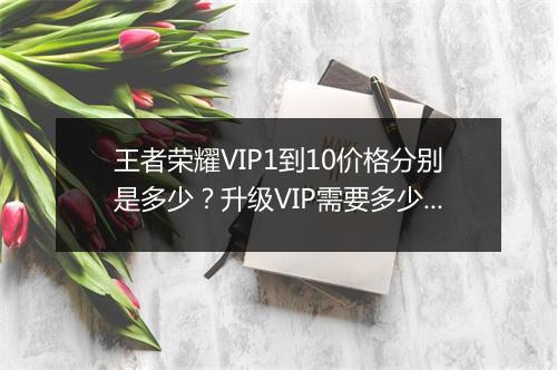 王者荣耀VIP1到10价格分别是多少？升级VIP需要多少钱？