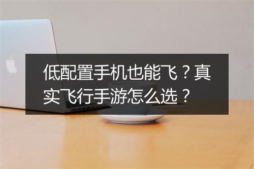 低配置手机也能飞?真实飞行手游怎么选?