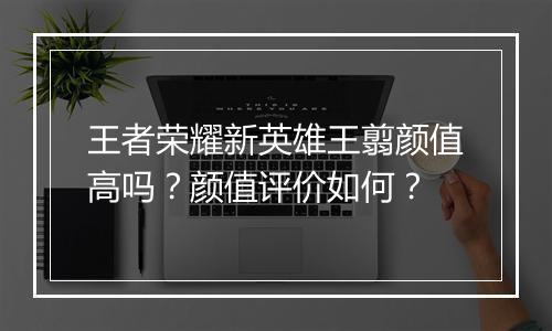王者荣耀新英雄王翦颜值高吗?颜值评价如何?