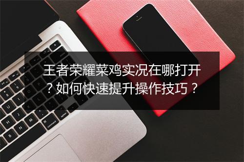 王者荣耀菜鸡实况在哪打开？如何快速提升操作技巧？