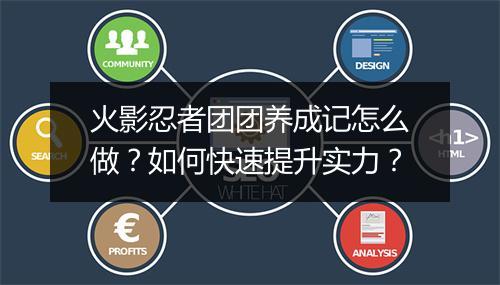 火影忍者团团养成记怎么做?如何快速提升实力?