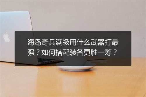 海岛奇兵满级用什么武器打最强？如何搭配装备更胜一筹？