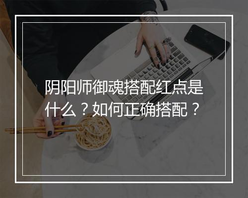 阴阳师御魂搭配红点是什么？如何正确搭配？