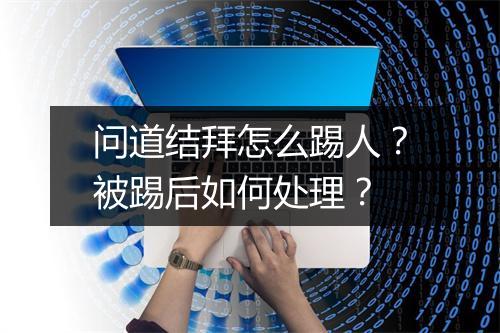 问道结拜怎么踢人？被踢后如何处理？