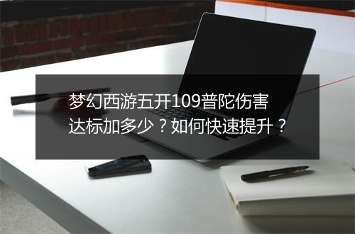 梦幻西游五开109普陀伤害达标加多少？如何快速提升？