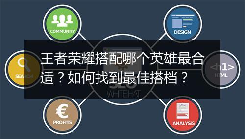 王者荣耀搭配哪个英雄最合适?如何找到最佳搭档?