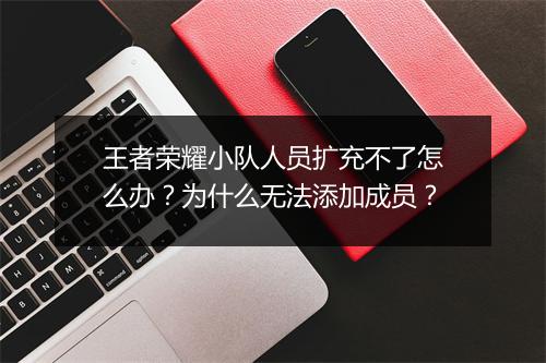 王者荣耀小队人员扩充不了怎么办？为什么无法添加成员？