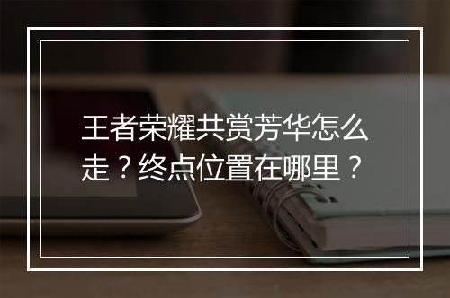 王者荣耀共赏芳华怎么走？终点位置在哪里？